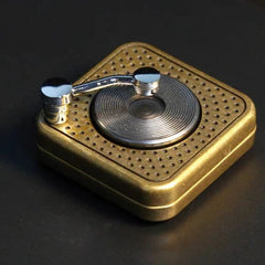 Gramophone Stress Reduction Fingertip Gyroscope Snap Coins EDC Stress Relief Toy 07FC0E-D4 - KOEEK