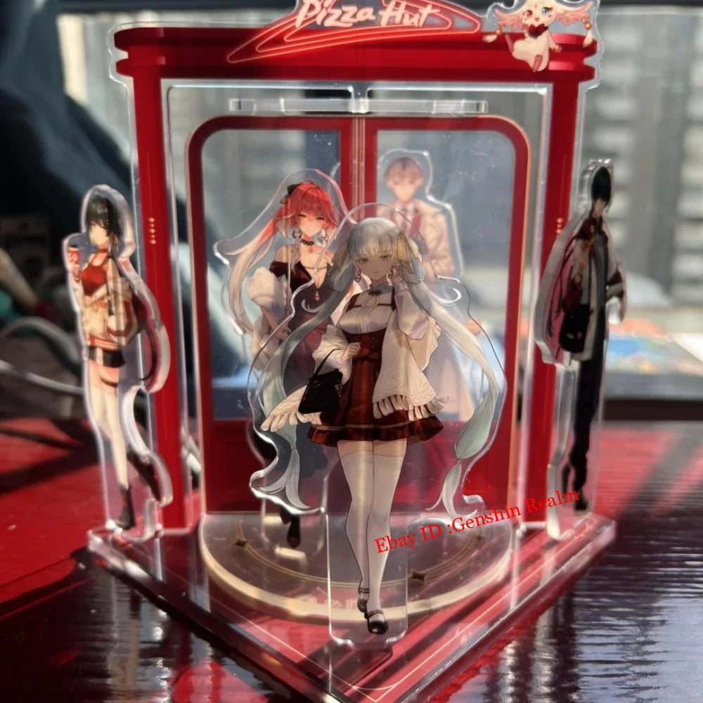Anime Wuthering Waves Jinhsi Rotate Acrylic Desktop Stand Figure Collection Gift 07FC0E-D4 - KOEEK