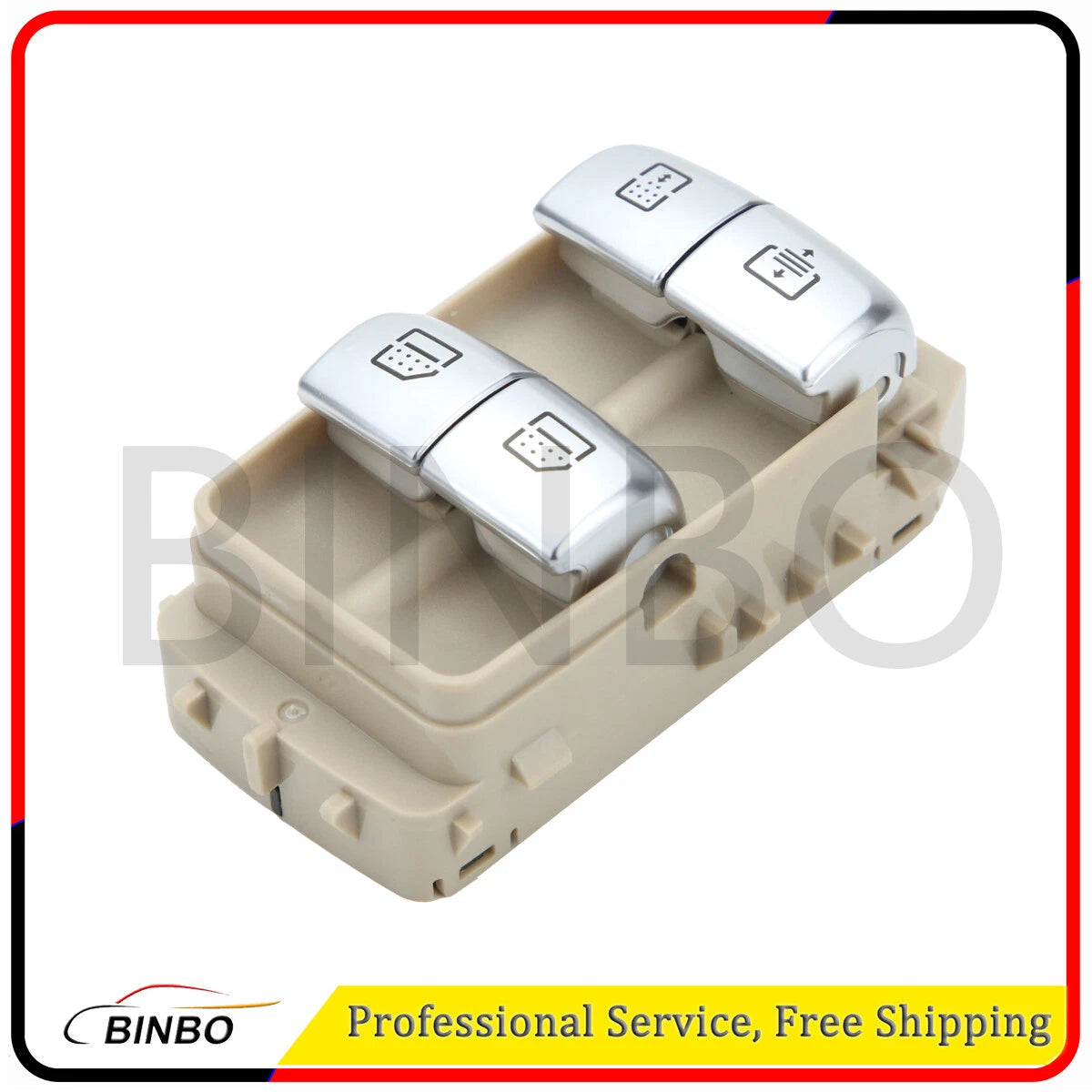 2229051505 Power Window Switch Rear Left for Mercedes-Benz W222 S550 S600 07FC0E-D4 - KOEEK