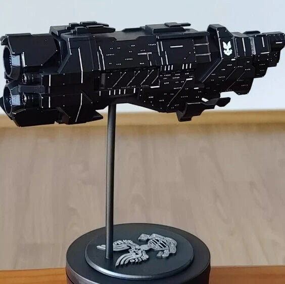 Halo Marathon-class Heavy Cruiser Science Fiction Spaceship Model Toy (NO BASE) 07FC0E-D4 - KOEEK