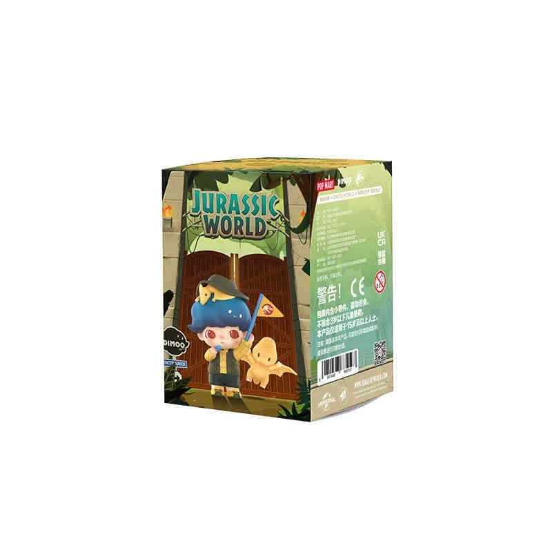 OFFICIAL  Dimoo Jurassic World Series Dinosaur Park Confirmed Blind Box 07FC0E-D4 - KOEEK