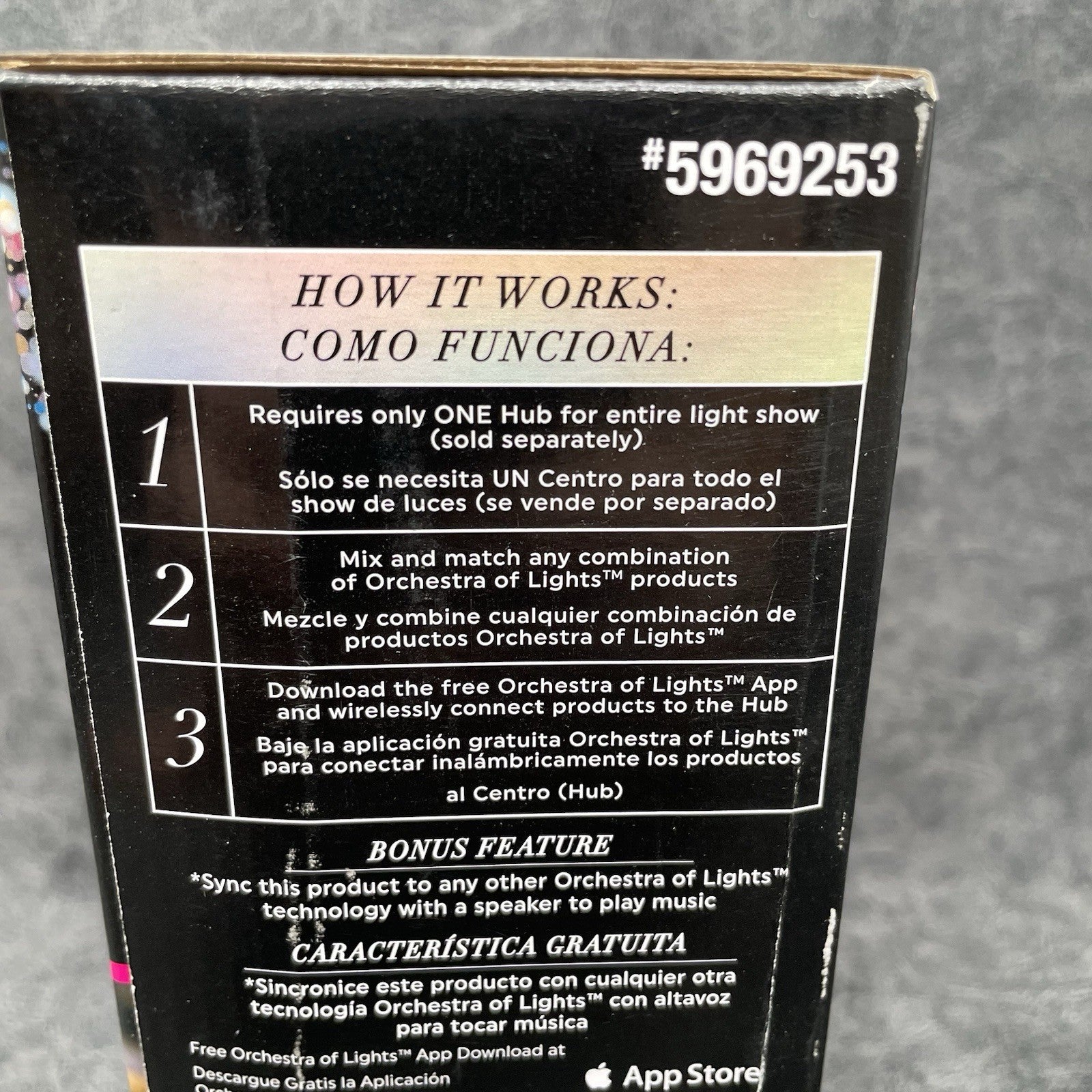 24 Gemmy Orchestra of Lights Color-Changing Faceted Mini LED Lights - GEMMY - KOEEK