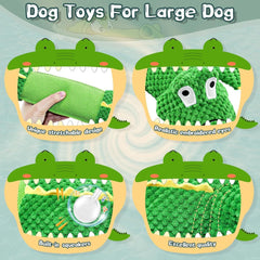 new Dog Toys for Large Dogs: Squeaky - Plush Chew Large, Green 07FC0E-D4 - KOEEK