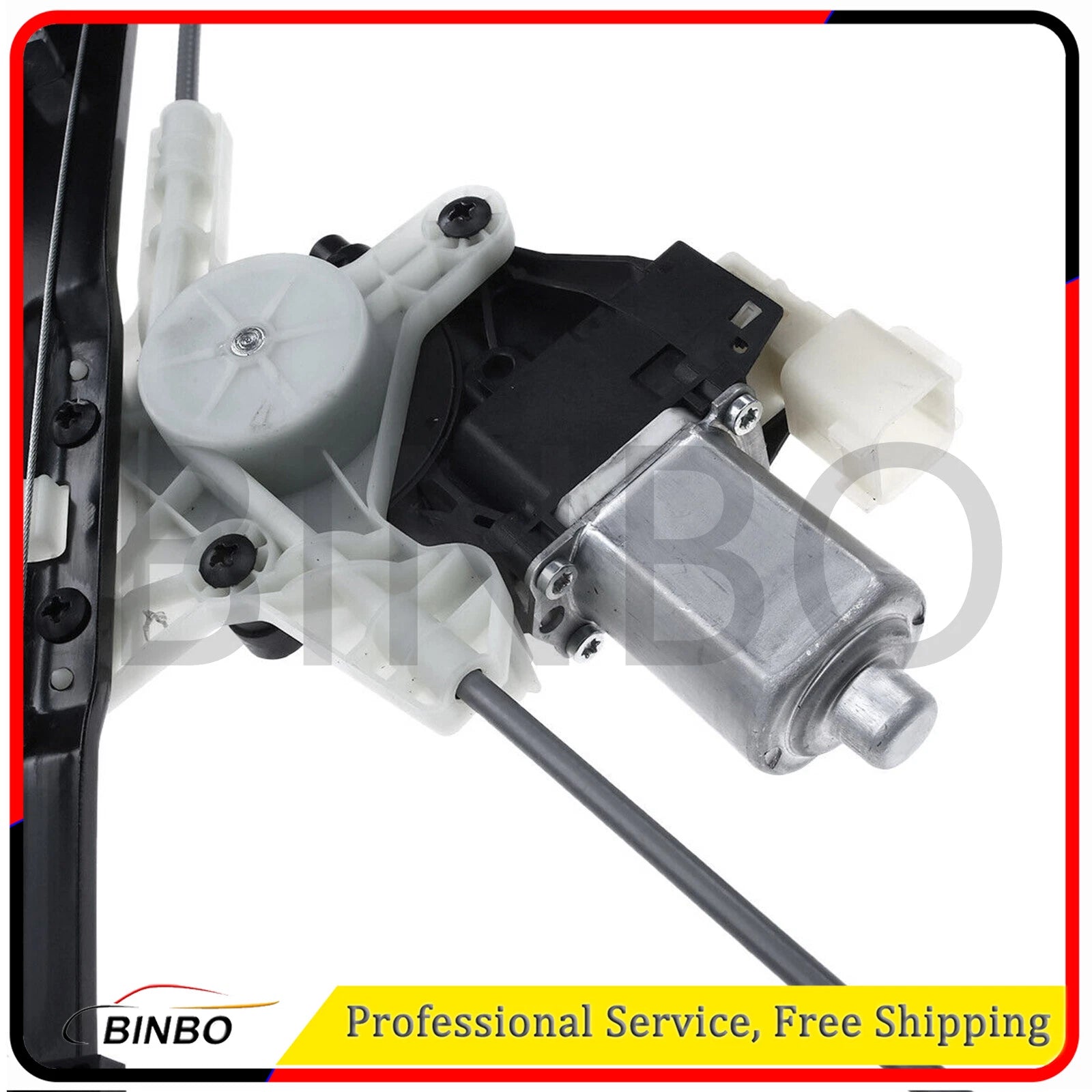 Rear Right Window Regulator w/ Motor for Land Rover Range Rover Sport LR078870 07FC0E-D4 - KOEEK