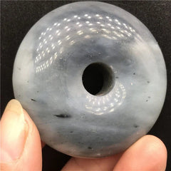Natural Old Xiuyu Jade Hand-Carved Feng Shui Pendant Antique Jade Figurine 07FC0E-D4 - KOEEK