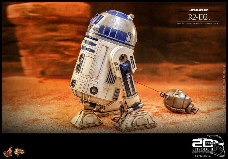 Hot Toys MMS651 STAR WARS II: ATTACK OF THE CLONES 1/6 R2-D2 R2D2 Figure HOT_TOYS - KOEEK