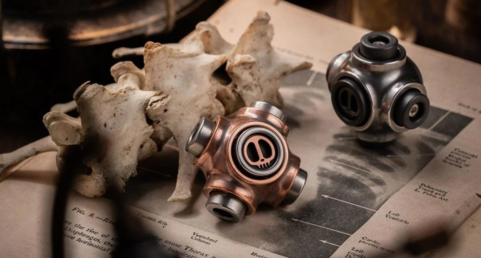 Lautie 2099 SAM X-BONE S.SteelHand Gyro EDC Fidget Spinner for Collection & Gift LAUTIE - KOEEK
