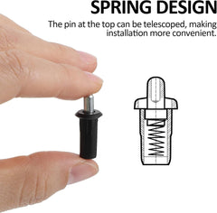 new 10 Pcs Cabinet Door Repair Pins, Spring Loaded Blinds Doors... 07FC0E-D4 - KOEEK
