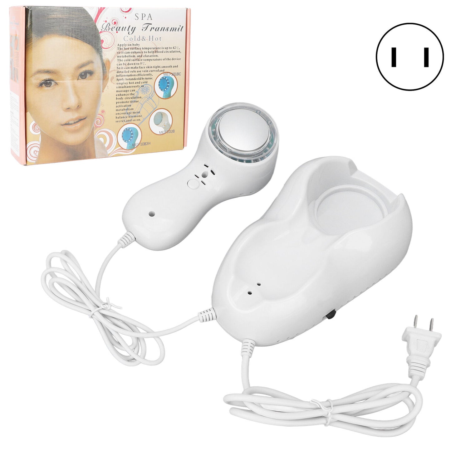 ny Ice Cold Hammer Kryoterapi Photon Skin Rejuvenation Lifting Facial Machine T