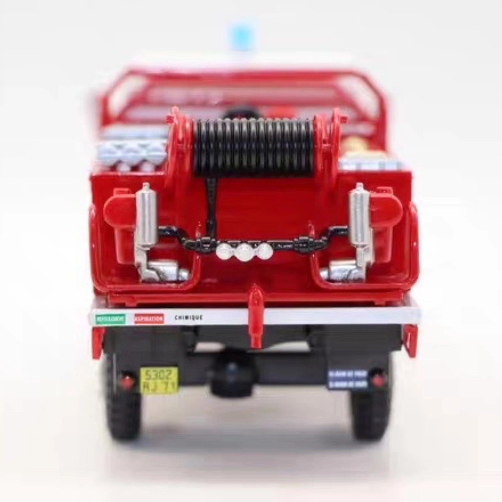 1/43 Alloy SIMCA Unic Fire Truck Model Vintage Fire Engine Collectible Desktop 07FC0E-D4 - KOEEK
