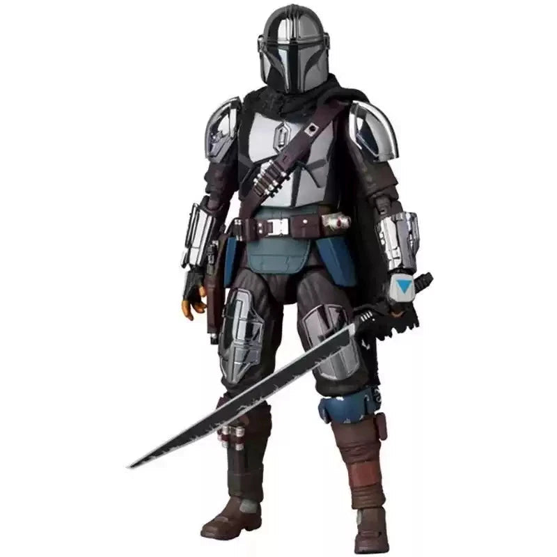 Mafex No.256 Star Wars The Mandalorian Chrome Ver. Action Figure  Sealed 07FC0E-D4 - KOEEK