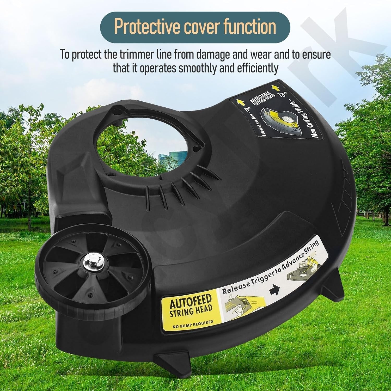 new 351122001 String Trimmer Guard Assembly for Ryobi P2008 P2008VNM P2080 Black 07FC0E-D4 - KOEEK