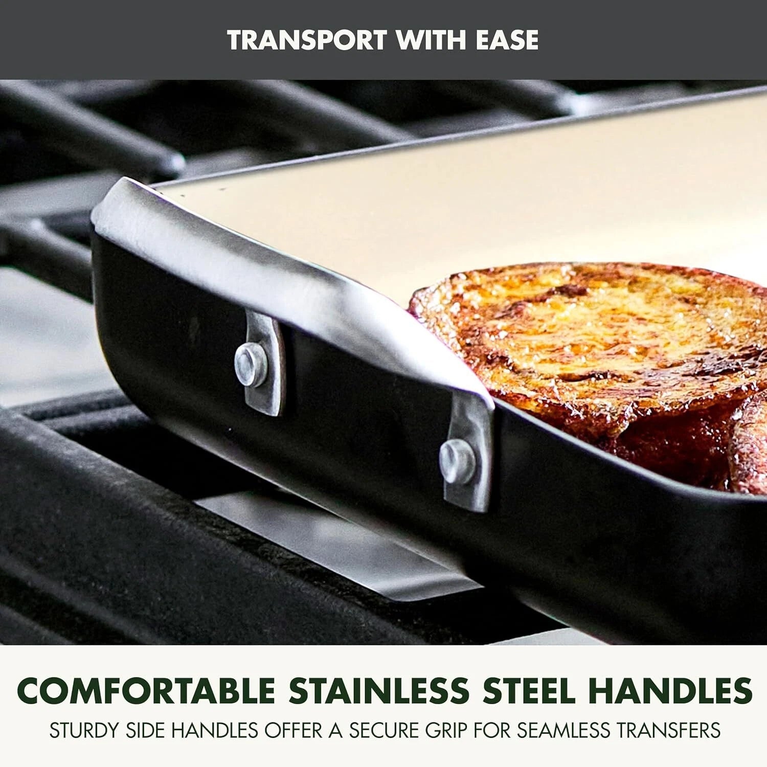 Double boiler, hard anodized healthy ceramic non-stick, PFAS-free, black 07FC0E-D4 - KOEEK