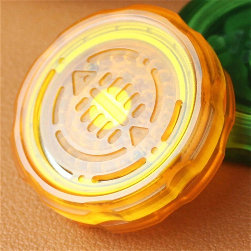 Personalized Fishbone Pattern Fidget Coin PMMA Mechanical Magnetic Fidget toy 07FC0E-D4 - KOEEK