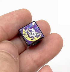 EDC Titanium Alloy Astronaut  Pattern Bead Knife Pendant DIY Umbrella Rope Bead 07FC0E-D4 - KOEEK