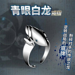 Anime Yu-Gi-Oh! Seto Kaiba Blue-Eyes White Dragon Cosplay Props Duel Ring 07FC0E-D4 - KOEEK