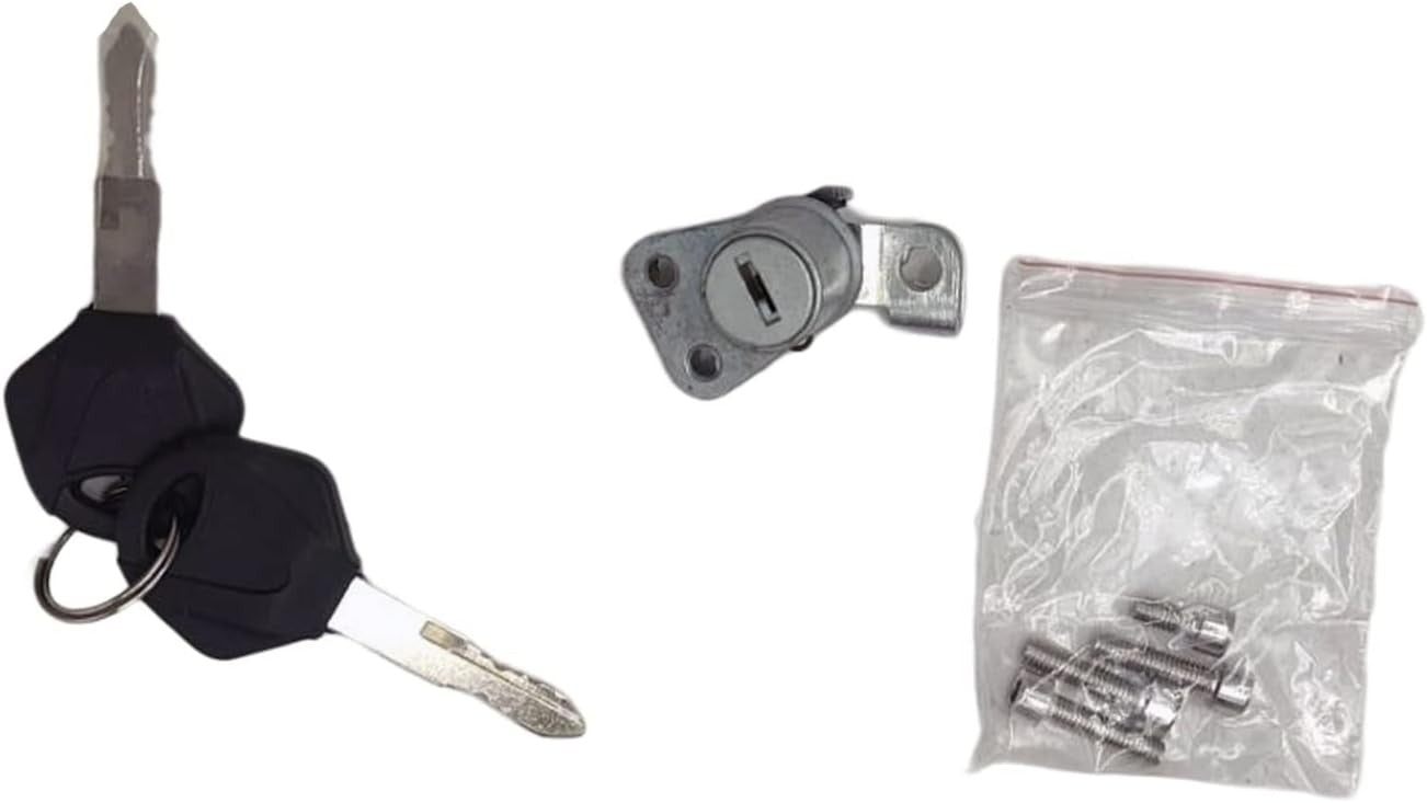 new RAYANA Ignition Switch+Gas Fuel Tank Cap Cover+Seat Lock+Keys Compatible for... RAYANA - KOEEK