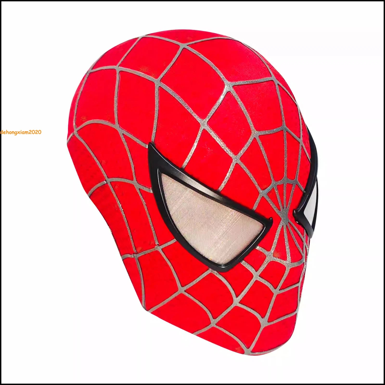 Spider-Man Mask Peter Parker Wearable Mask Cosplay ABS 60CM Prop  Halloween 07FC0E-D4 - KOEEK