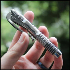 Titanium Alloy Pen Outdoor Portable EDC Tool Signature Pen Technology Siphon Pen 07FC0E-D4 - KOEEK