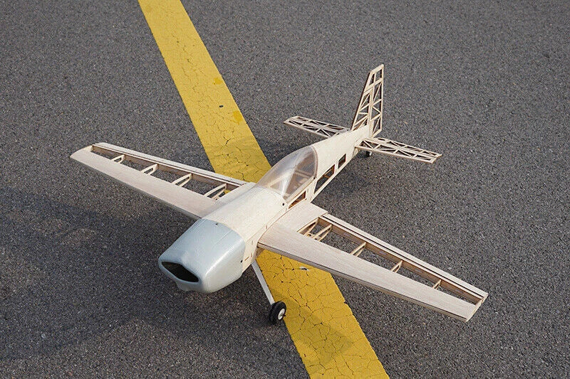 DIY Balsa Wood EXTRA330 Stunt Plane Airplane Kit Wingspan 104cm 3D Model Toy 07FC0E-D4 - KOEEK
