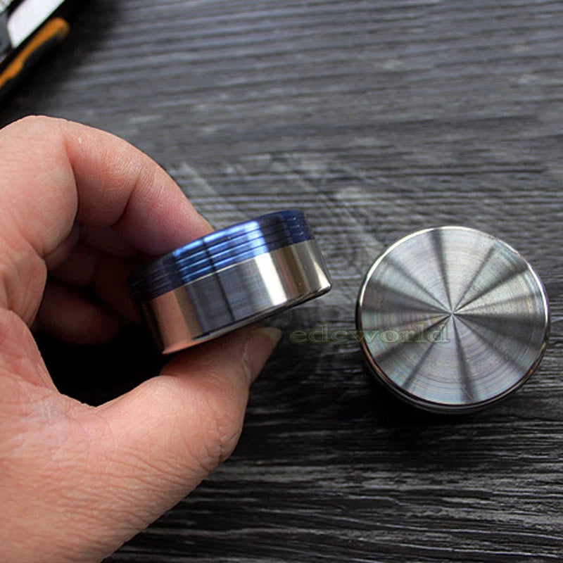 TITANER Solid Titanium TC4 CNC Outdoor Travel Home waterproof Pill Case EDC Box 07FC0E-D4 - KOEEK