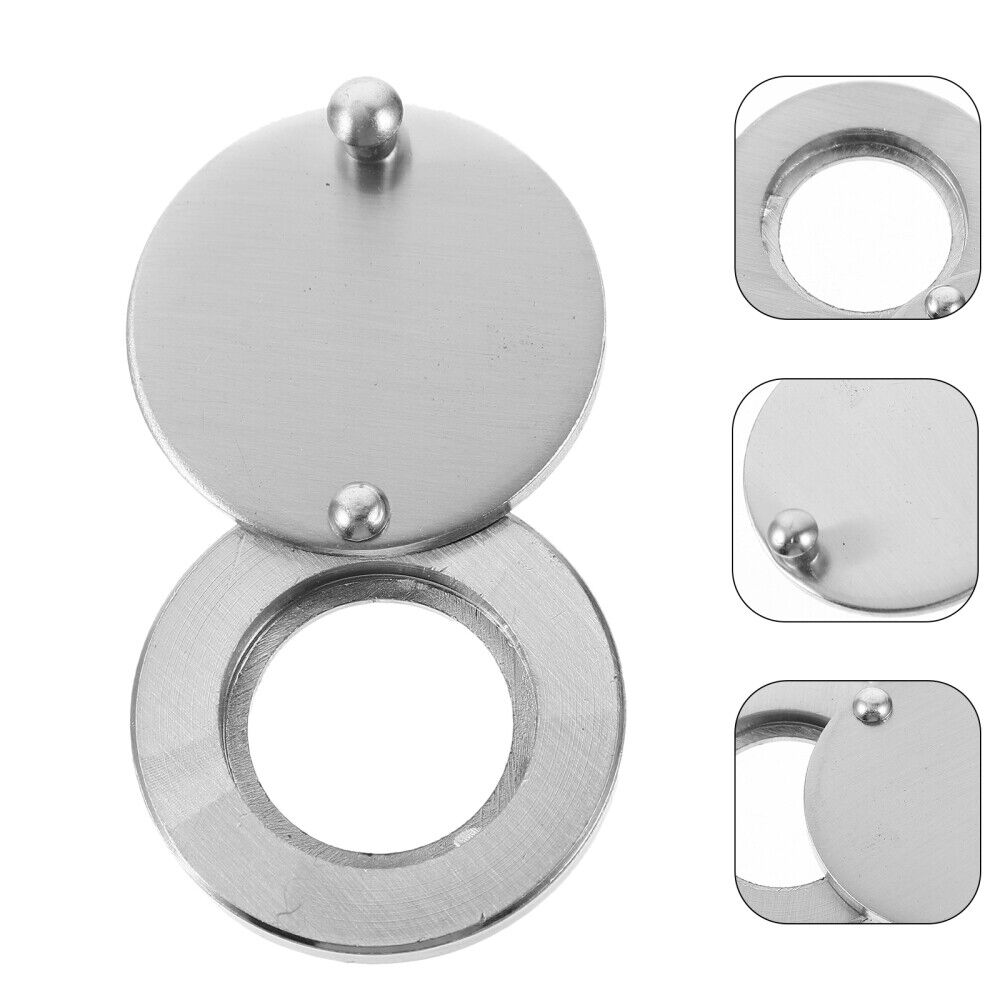 new Peephole Cover for inside The Door Plate Protector Security Viewer Mirror koeek - KOEEK