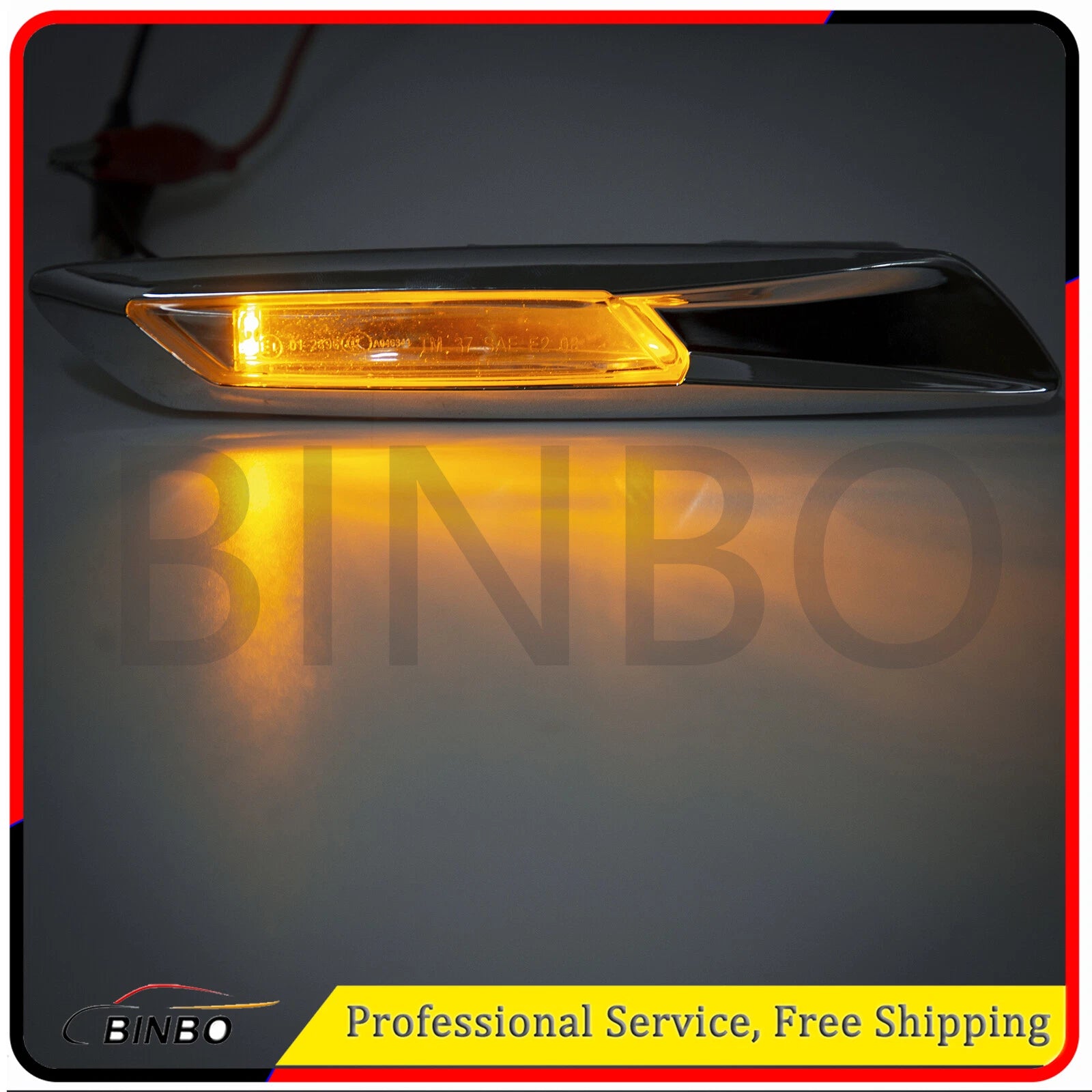 Front Side Marker Light Lamp LEFT Drive 63137154167 Fit BMW 528i 535d 535i 550i 07FC0E-D4 - KOEEK