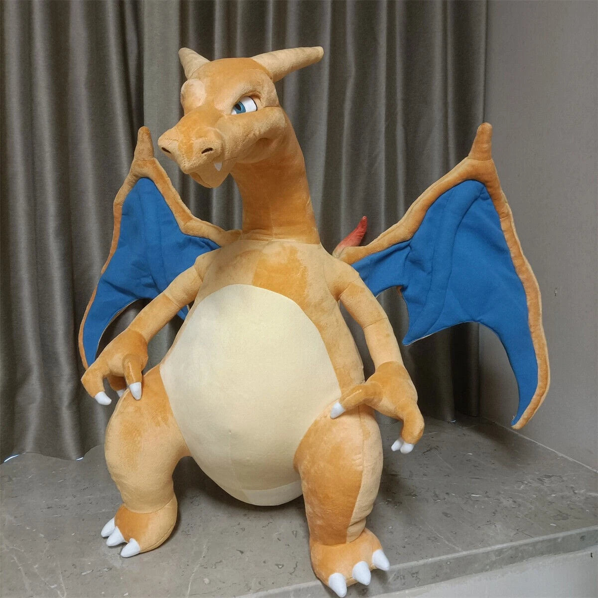 31" Charizard Plush Doll Anime Cartoon Giant Stuffed Toy Pillow Collection Gift 07FC0E-D4 - KOEEK