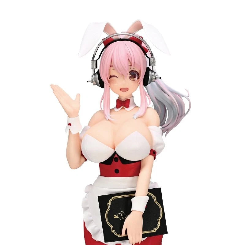 FuRyu BiCute Super Sonico Waitress Bunny Anime PVC Prize Figure Model Statue FURYU - KOEEK