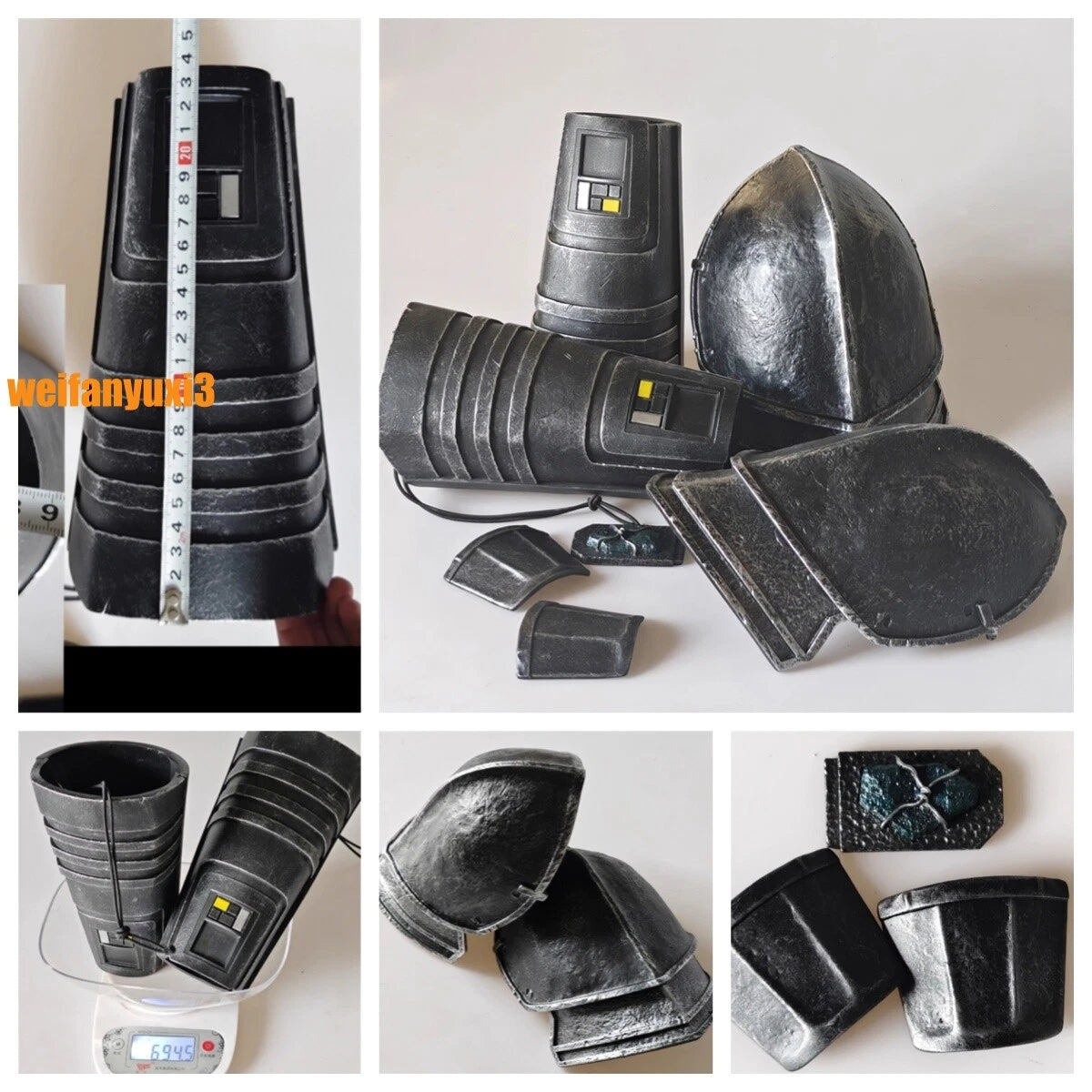 Star Wars Body Armor Set Ahsoka Baylan Skoll Jedi Knight Suit FRP Cosplay Props 07FC0E-D4 - KOEEK