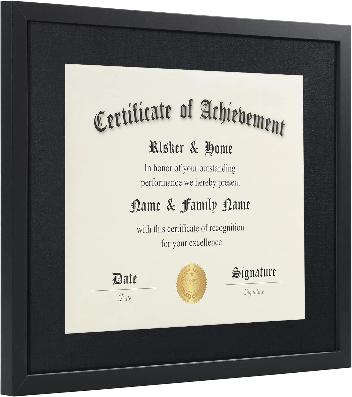 11x14 Degree Certificate Frame, Set of 6, 8.5x11 Degree Certificate Frame 07FC0E-D4 - KOEEK