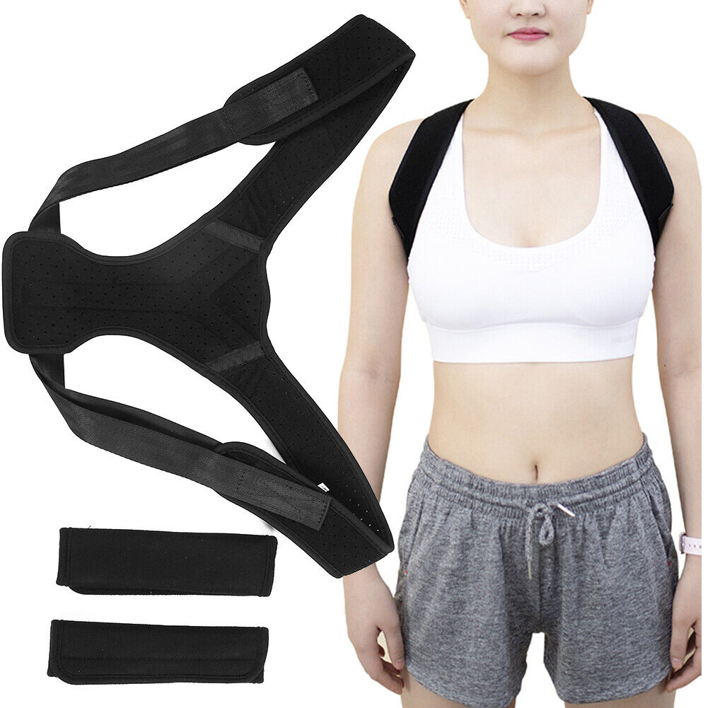 new Hunchback Correction Belt Back Spine Posture Corrector Brace(M(Bust85-105cm HGF koeek - KOEEK