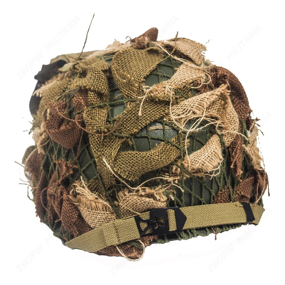 WW2 US M1C HELMET AIRBORNE PARATROOPER ARMY Cos 101 Division 82 Division Helmet 07FC0E-D4 - KOEEK