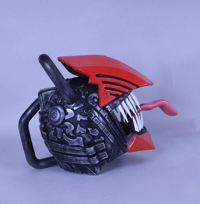 Chainsaw Man Denji Pochita Helmet Mask Wearable Detachable Anime Halloween Prop 07FC0E-D4 - KOEEK