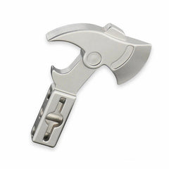 Titanium Alloy Axe Style Keychain Pendant Necklace Opener Crowbar EDC Multi Tool 07FC0E-D4 - KOEEK