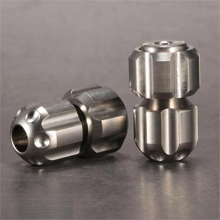 Titanium Knife Lanyard Bead Paracord Necklace Pendant Fidget Spinner EDC Gifts 07FC0E-D4 - KOEEK