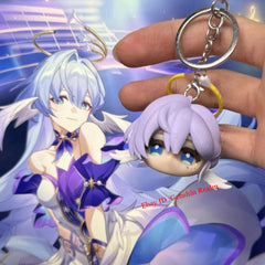Anime Honkai: Star Rail Robin PVC Keychain Backpack Pendant Decor Gift 07FC0E-D4 - KOEEK