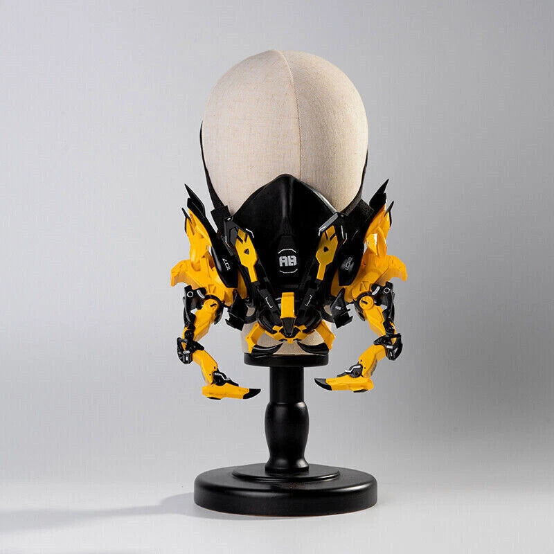 Cosplay Cyberpunk Wasp Resin Mask Cosplay Technology Nightclub Masks Stage Props 07FC0E-D4 - KOEEK