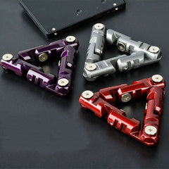 Triangular Fidget Roller Adult Metal EDC Fidget Toys Anxiety Stress Relief Gifts 07FC0E-D4 - KOEEK
