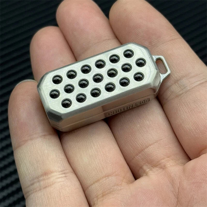 Bubble Push Fidget Slider EDC Stainless Steel Haptic Stress Relief Toys 07FC0E-D4 - KOEEK