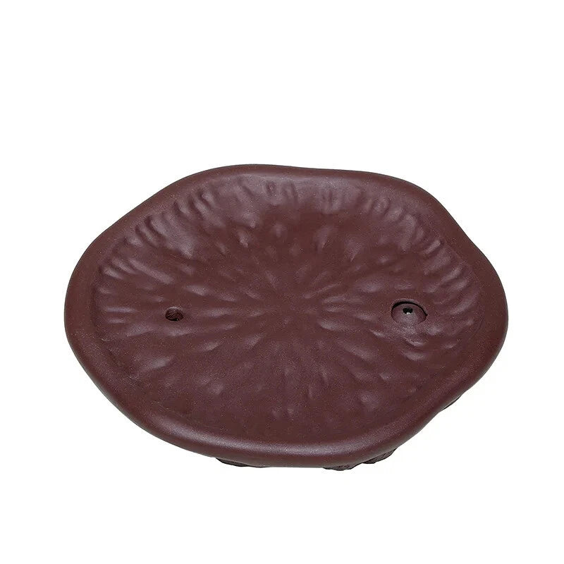 Purple Clay Tea Tray Tea Set Tea Set Decorated Purple Clay Lotus Heart Set 07FC0E-D4 - KOEEK