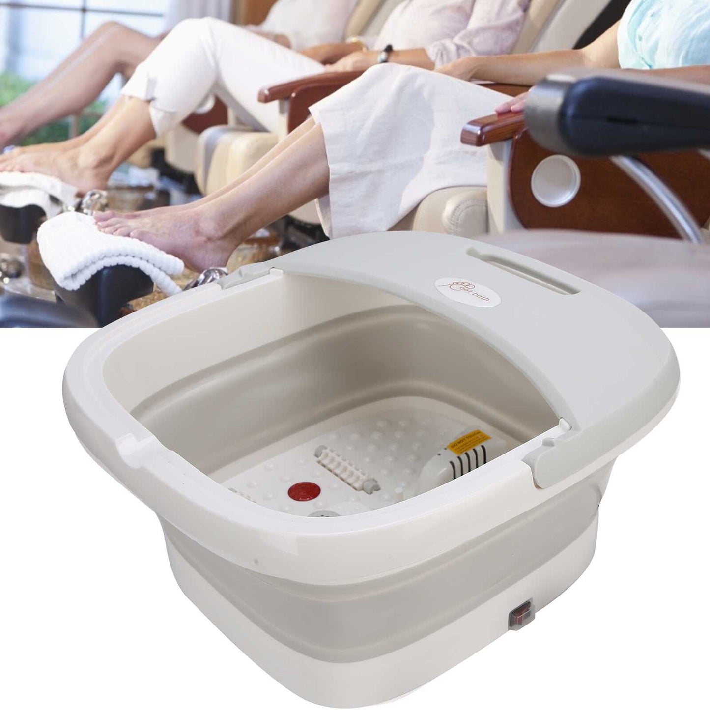 new Spa Bath Massager Electric Household Bath Machine Massager(US Plug 110V ) HGF koeek - KOEEK