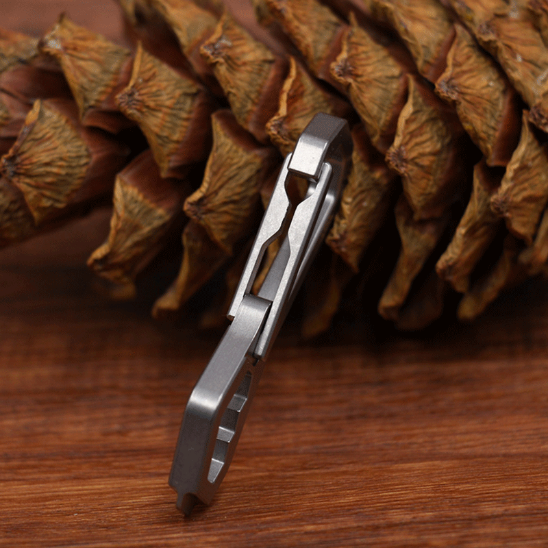 Titanium Alloy Multi Tool Wrench Screwdriver Men Waist Hanging Keychain EDC Gift 07FC0E-D4 - KOEEK
