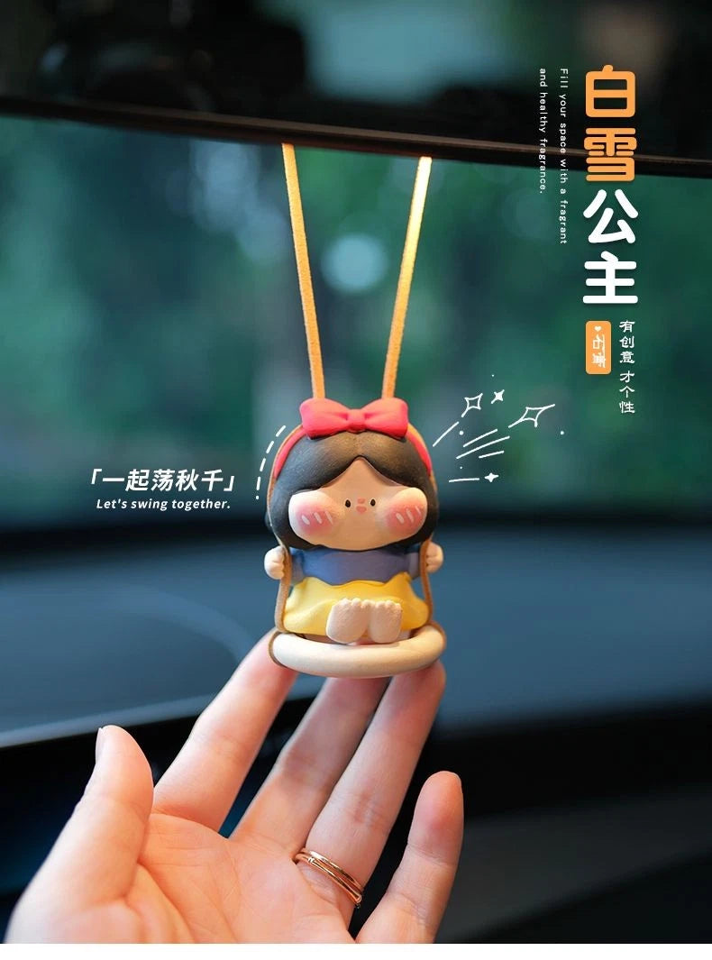 Car Hanging Ornament Interior Rearview Mirror Decor Pendant Ornament 07FC0E-D4 - KOEEK
