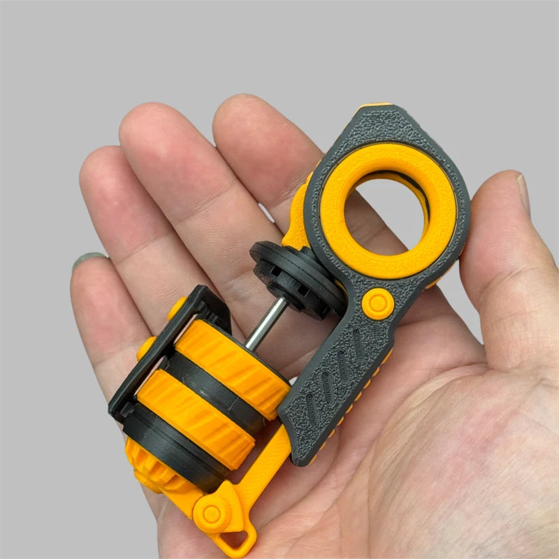 Novel and Cool EDC Fidget Toys Fashion Plastic Fidget Ring Stress Relief Hot 07FC0E-D4 - KOEEK