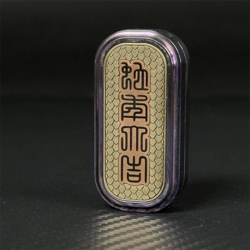 Personalized Snake Haptic Slider Titanium Alloy EDC Fidget Toy Stress Relief Hot 07FC0E-D4 - KOEEK