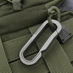 Titanium Alloy Multi EDC Keychain Carabiner Key Chain Backpack Hanging Buckle 07FC0E-D4 - KOEEK