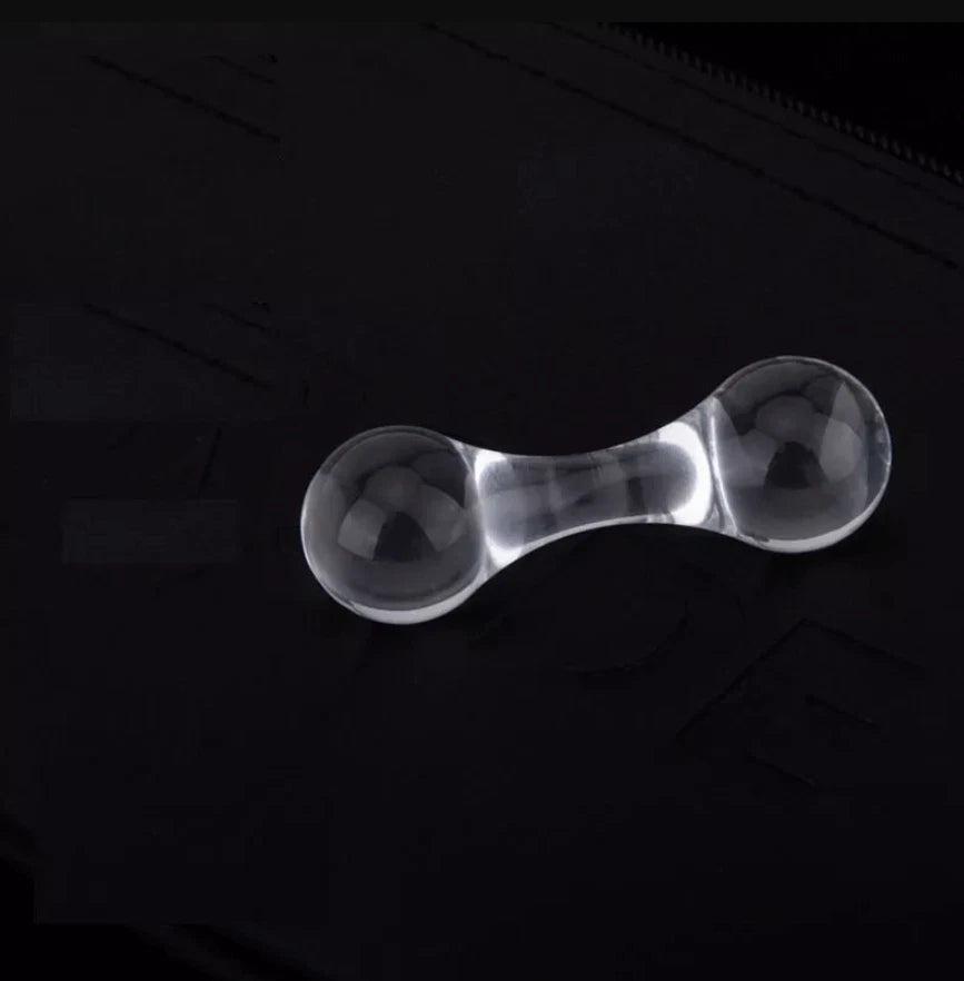Transparent PC Knuckle Fidget Toy Finger Knucklebone Skill Toy Begleri EDC Gift 07FC0E-D4 - KOEEK