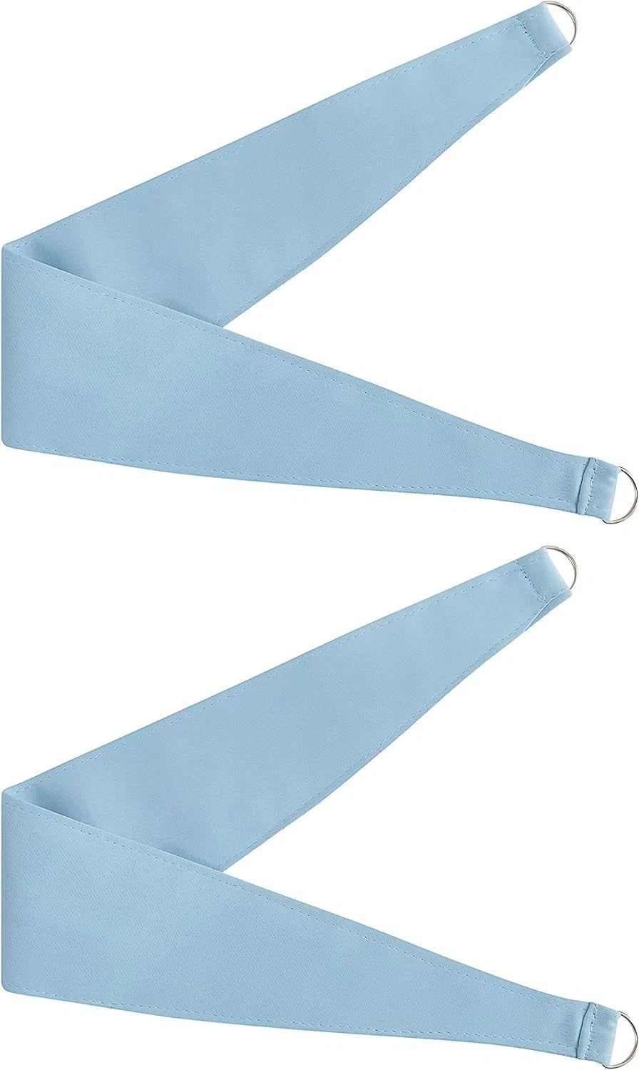 Bujaso sky blue 80% light-blocking curtains, size 37×63 07FC0E-D4 - KOEEK