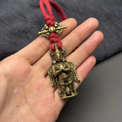 Tibetan Copper Garuda Bird Bodhisattva Pendant Amulet Collectible 07FC0E-D4 - KOEEK